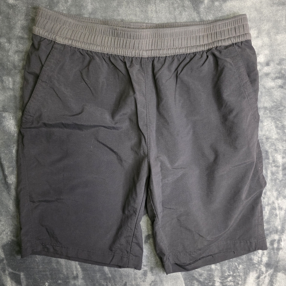 The North Face Gray Athletic Shorts Lightweight Moisture-Wicking